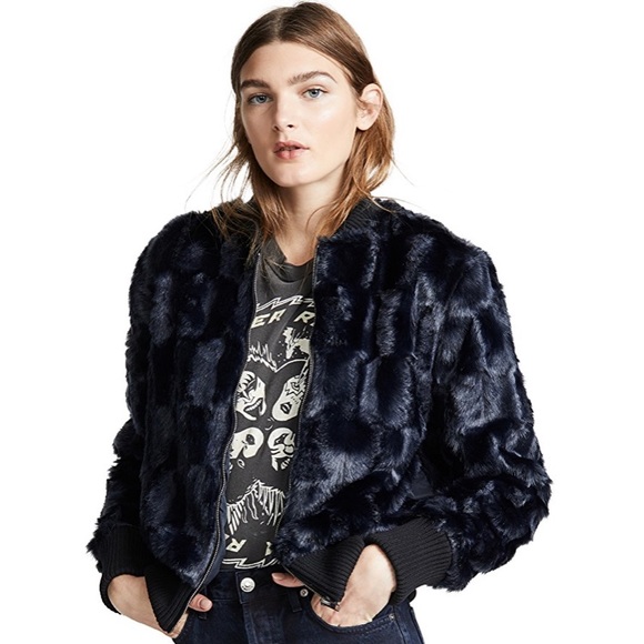 cupcakes & cashmere Jackets & Blazers - ✨Anthropologie Cupcake & Cashmere Faux Fur Bomber